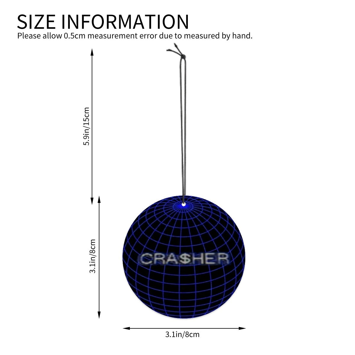 Crasher Air Freshener (6 Pack)